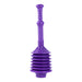 Bellows Accordion Toilet Plunger (Purple) - Sweatfully