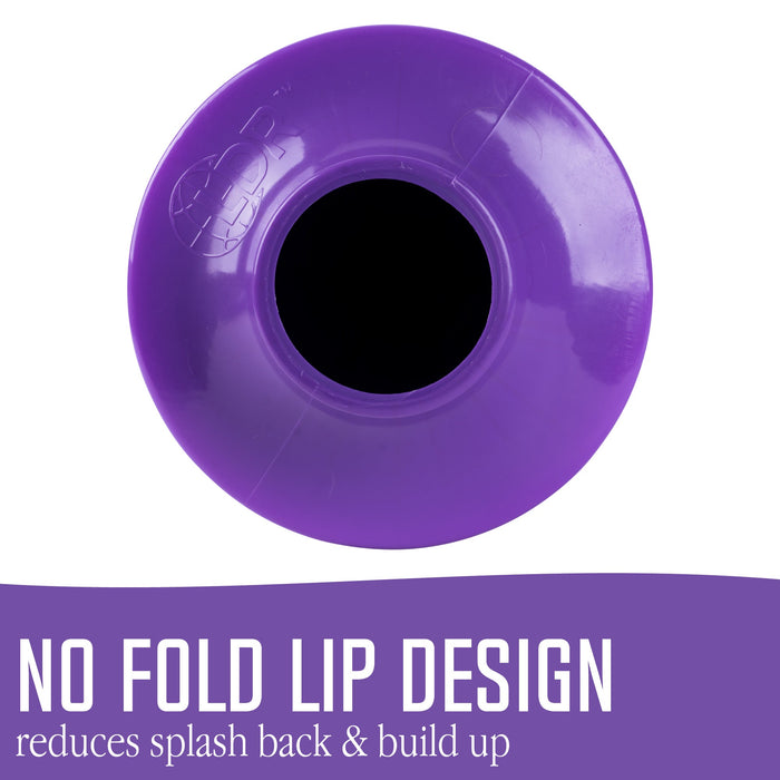Bellows Accordion Toilet Plunger (Purple) - Sweatfully