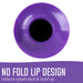 Bellows Accordion Toilet Plunger (Purple) - Sweatfully