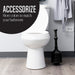 Bellows Accordion Toilet Plunger (Black) - Sweatfully