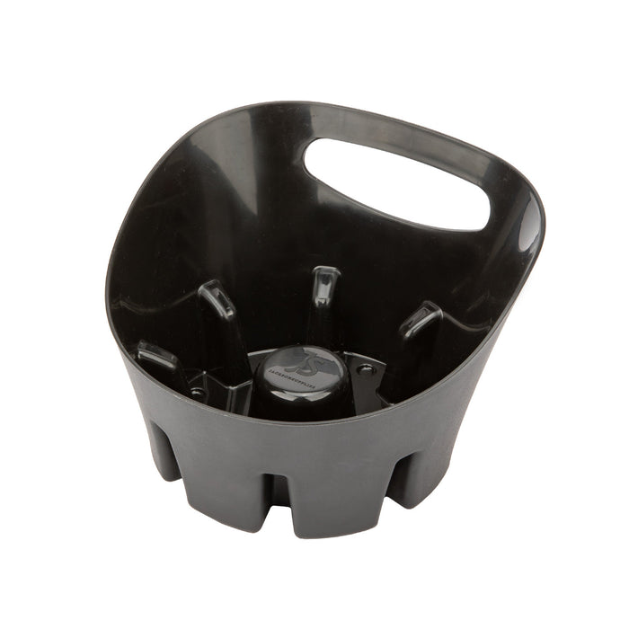 Antimicrobial Universal Drip Tray for Toilet Plunger (Black) - Sweatfully