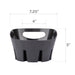 Antimicrobial Universal Drip Tray for Toilet Plunger (Black) - Sweatfully