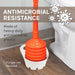 Antimicrobial Universal Drip Tray for Toilet Plunger (White) - Sweatfully