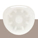 Antimicrobial Universal Drip Tray for Toilet Plunger (White) - Sweatfully