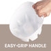 Antimicrobial Universal Drip Tray for Toilet Plunger (White) - Sweatfully
