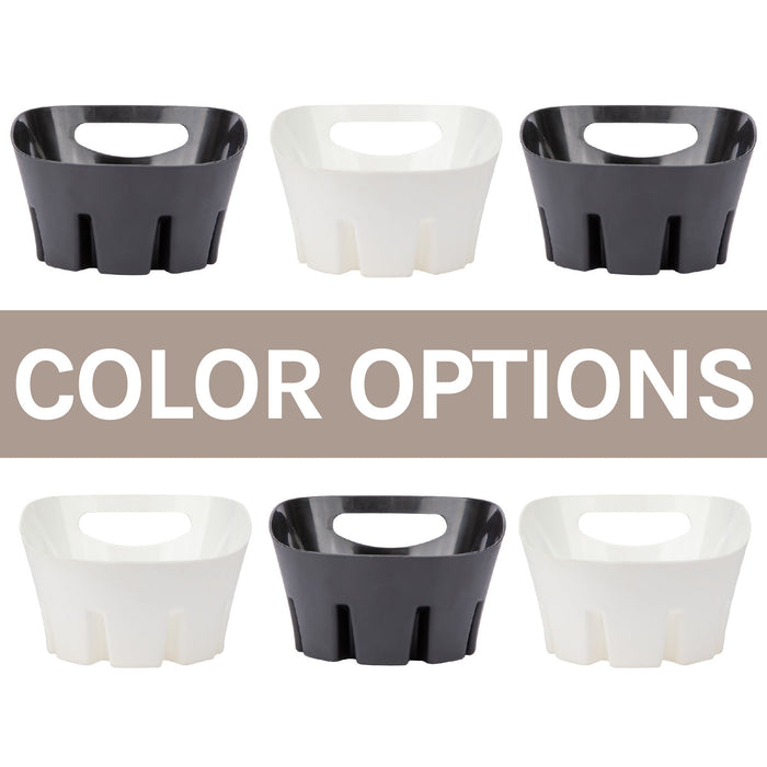Antimicrobial Universal Drip Tray for Toilet Plunger (White) - Sweatfully