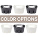 Antimicrobial Universal Drip Tray for Toilet Plunger (White) - Sweatfully