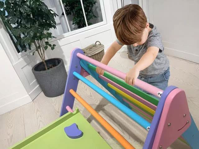 Hazel - Pikler Triangle Ladder & Rocker Set - Sweatfully