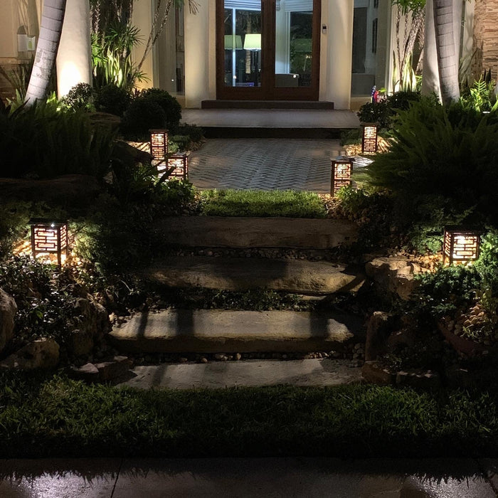 RadiantLight Polynesian Landscape Light - Garden Light - Sweatfully