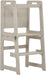 Date - 4 in 1 Kitchen Tower, Desk, Step Stool and Chalkboard - Sweatfully