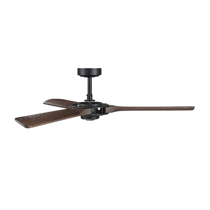 52" Aerofanture Industrial DC Motor Downrod Mount Reversible Ceiling Fan with Lighting and Remote Control - Sweatfully
