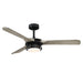 52" Aerofanture Industrial DC Motor Downrod Mount Reversible Ceiling Fan with Lighting and Remote Control - Sweatfully