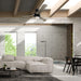 52" Aerofanture Industrial DC Motor Downrod Mount Reversible Ceiling Fan with Lighting and Remote Control - Sweatfully