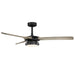 52" Aerofanture Industrial DC Motor Downrod Mount Reversible Ceiling Fan with Lighting and Remote Control - Sweatfully