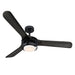 52" Aerofanture Industrial DC Motor Downrod Mount Reversible Ceiling Fan with Lighting and Remote Control - Sweatfully