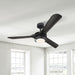 52" Aerofanture Industrial DC Motor Downrod Mount Reversible Ceiling Fan with Lighting and Remote Control - Sweatfully