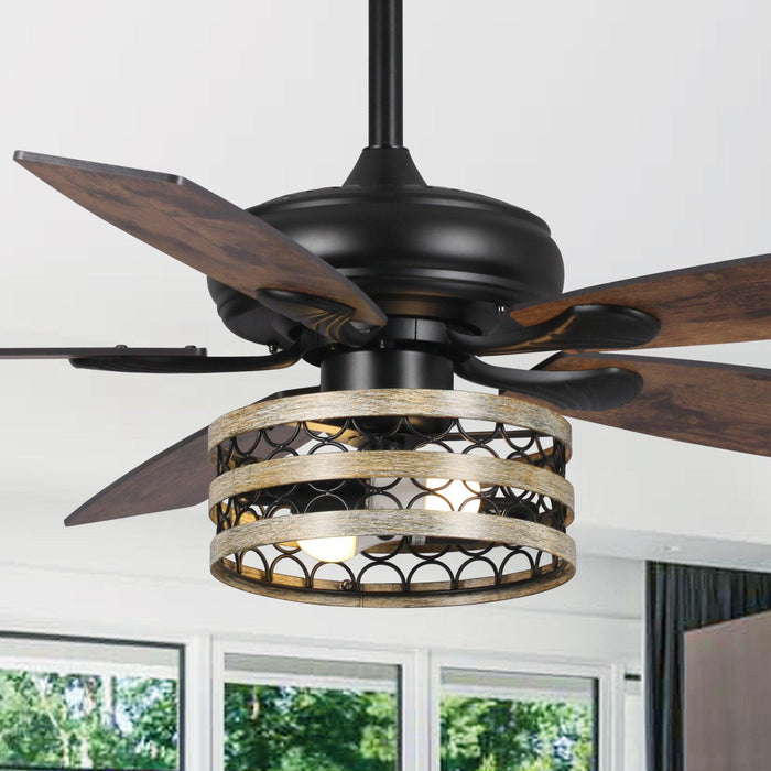 52" Alward Smart Fan with Light Kit - Sweatfully
