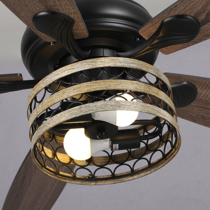 52" Alward Smart Fan with Light Kit - Sweatfully