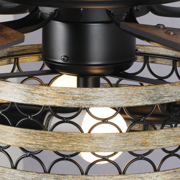 52" Alward Smart Fan with Light Kit - Sweatfully