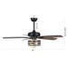 52" Alward Smart Fan with Light Kit - Sweatfully
