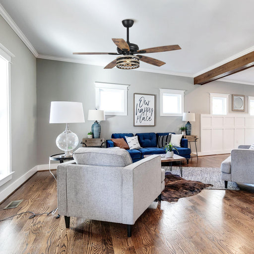 52" Alward Smart Fan with Light Kit - Sweatfully