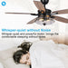52" Antone Industrial Downrod Mount Reversible Ceiling Fan with Lighting and Remote Control - Sweatfully