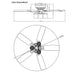 52" Bangatore Traditional Chrome Flush Mount Reversible Ceiling Fan with Lighting and Remote Control - Sweatfully
