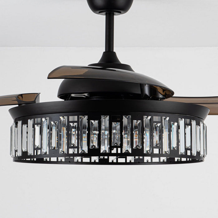 52" Broxburne Smart Fan with Light Kit - Sweatfully