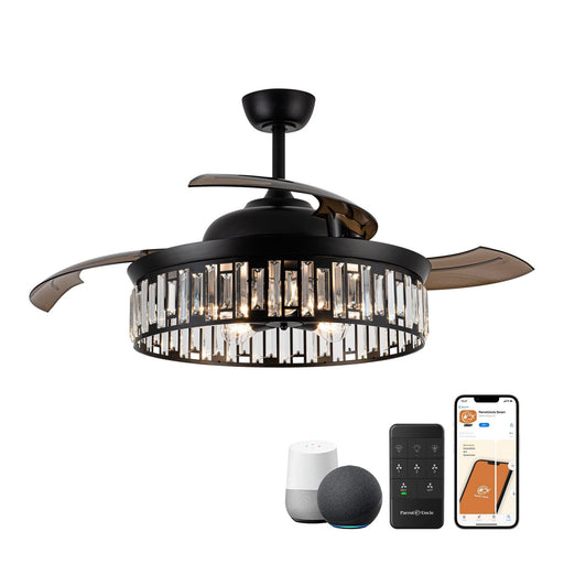 52" Broxburne Smart Fan with Light Kit - Sweatfully