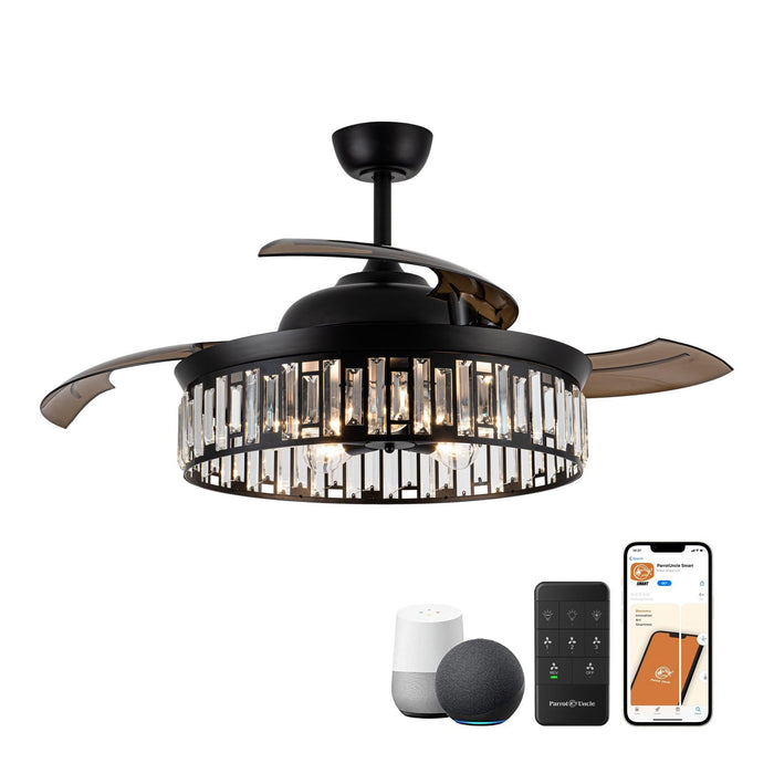52" Broxburne Smart Fan with Light Kit - Sweatfully