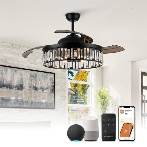 52" Broxburne Smart Fan with Light Kit - Sweatfully