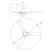 52" Cason Induatrial Downrod Mount Reversible Ceiling Fan with LED Lighting and Remote Control - Sweatfully