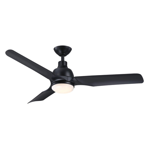 52" Cason Induatrial Downrod Mount Reversible Ceiling Fan with LED Lighting and Remote Control - Sweatfully
