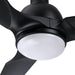 52" Cason Induatrial Downrod Mount Reversible Ceiling Fan with LED Lighting and Remote Control - Sweatfully