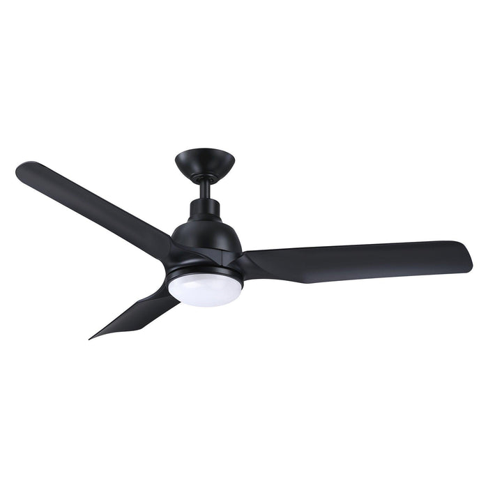 52" Cason Induatrial Downrod Mount Reversible Ceiling Fan with LED Lighting and Remote Control - Sweatfully