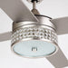 52" Cason Modern Downrod Mount Reversible Ceiling Fan with Lighting and Remote Control - Sweatfully
