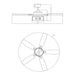 52" Coimbatore Farmhouse Downrod Mount Reversible Ceiling Fan with Lighting and Remote Control - Sweatfully