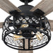 52" Divisadero Farmhouse Ceiling Fan with Remote Control - Sweatfully