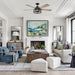 52" Divisadero Farmhouse Ceiling Fan with Remote Control - Sweatfully
