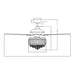 52" Elkton Modern Reversible Crystal Fandelier with Lighting and Remote Control - Sweatfully