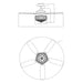 52" Elkton Modern Reversible Crystal Fandelier with Lighting and Remote Control - Sweatfully