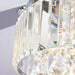 52" Elkton Modern Reversible Crystal Fandelier with Lighting and Remote Control - Sweatfully