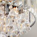 52" Elkton Modern Reversible Crystal Fandelier with Lighting and Remote Control - Sweatfully