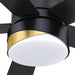 52" Flush Mount Smart Fan with LED Light - Sweatfully