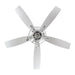 52" Howell Modern Downrod Mount Reversible Crystal Ceiling Fan with Lighting and Remote Control - Sweatfully