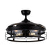 52" Jamshedpur Industrial Downrod Mount Ceiling Fan with Lighting and Remote Control - Sweatfully