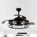 52" Jamshedpur Industrial Downrod Mount Ceiling Fan with Lighting and Remote Control - Sweatfully