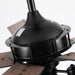 52" Kashmir Traditional Downrod Mount Reversible Ceiling Fan with Lighting and Remote Control - Sweatfully