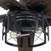 52" Kolkata Industrial Downrod Mount Reversible Ceiling Fan with Lighting and Remote Control - Sweatfully