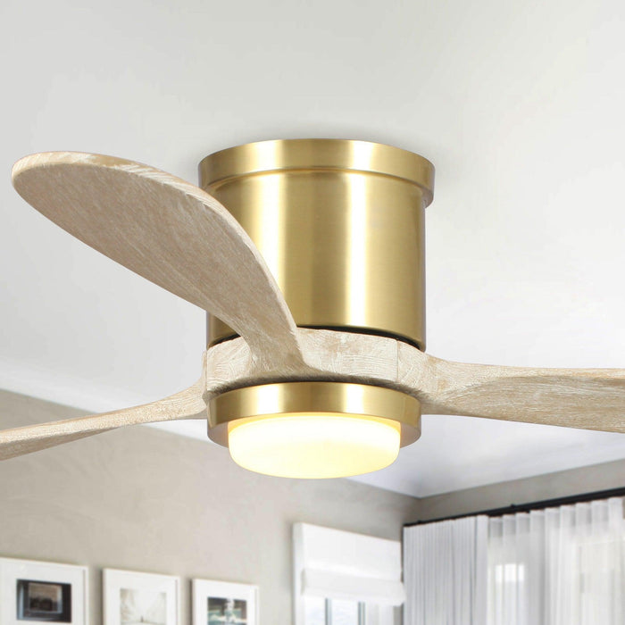 52" Mayna Smart Fan with LED Light and Remote Control - Sweatfully